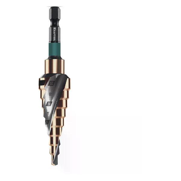 Изображение товара Сверло Kraftool Сверло ступенчатое