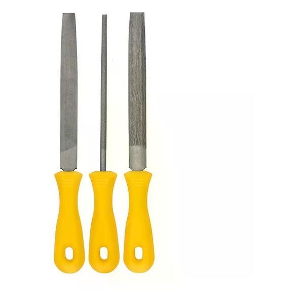 Изображение товара Напильник NO NAME Набор напильников Biber 85307 Мастер, 250 мм (3 шт.)