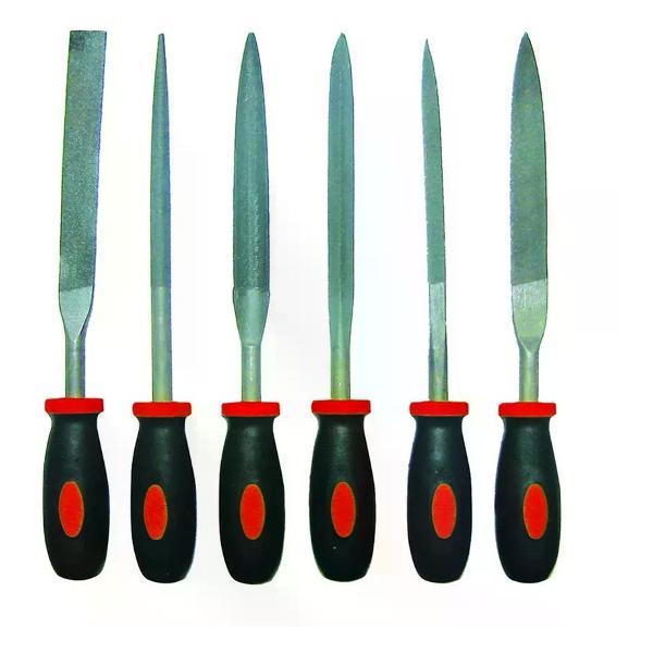 Изображение товара Напильник NO NAME Набор надфилей Biber 85311, 150 мм (6 шт.)