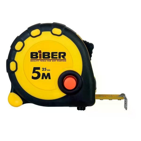 Изображение товара Дальномер лазерный и рулетка NO NAME Рулетка Biber 40093 Standart 5 м/25 мм