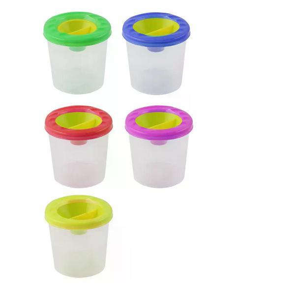 Изображение товара Стакан для рисования нет бренда Стакан непроливайка для рисования 1 шт Изображение товара Стакан для рисования нет бренда Стакан непроливайка для рисования 1 шт