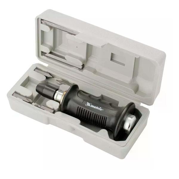 Изображение товара Отвертка Matrix Ударно-поворотная отвертка с набором насадок 6 шт