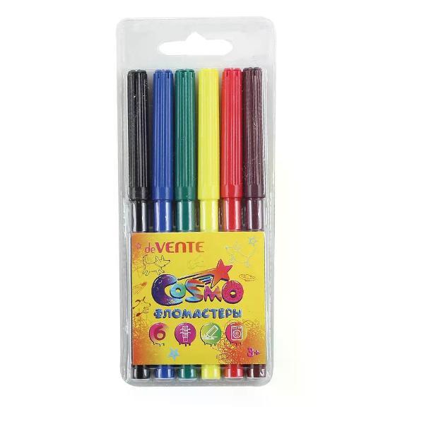 Изображение товара Фломастер NO NAME Фломастеры на водной основе 6 цветов