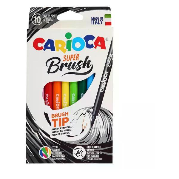 Изображение товара Фломастер Carioca Фломастеры на водной основе 10 цветов