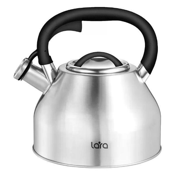 Изображение товара Чайник для плит Lara Чайник со свистком для газовой плиты