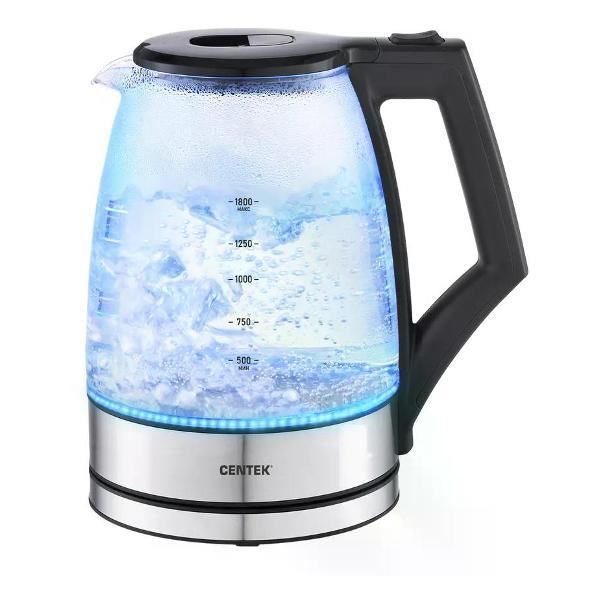 Изображение товара Электрочайник Centek Чайник электрический стеклянный 1.8 л