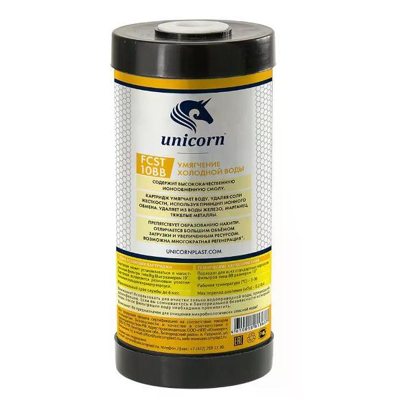 Изображение товара Фильтр магистральный Unicorn Картридж для воды умягчающий
