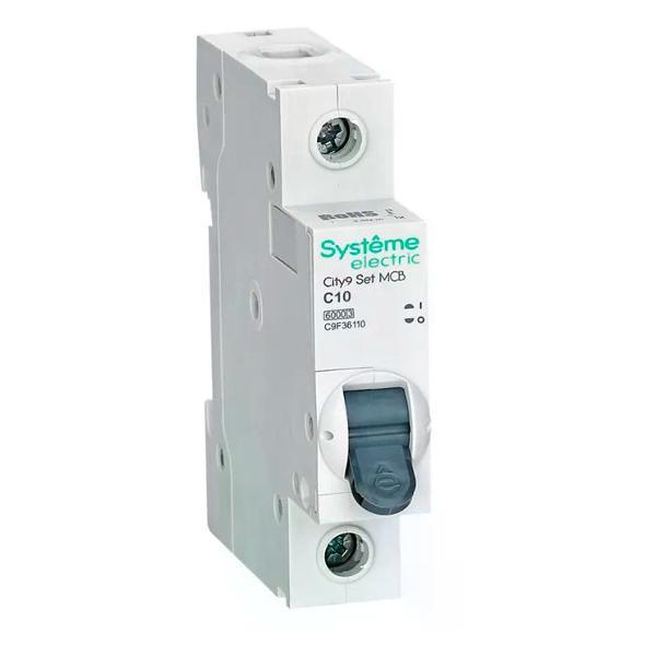Изображение товара Автоматический выключатель Systeme Electric Выключатель автоматический 1п 6 кА 10 А C