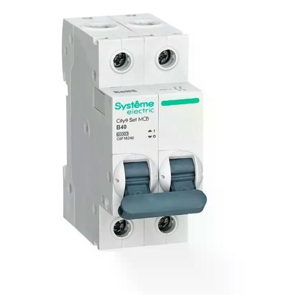 Изображение товара Автоматический выключатель Systeme Electric Выключатель автоматический 2п 6 кА 40 А B