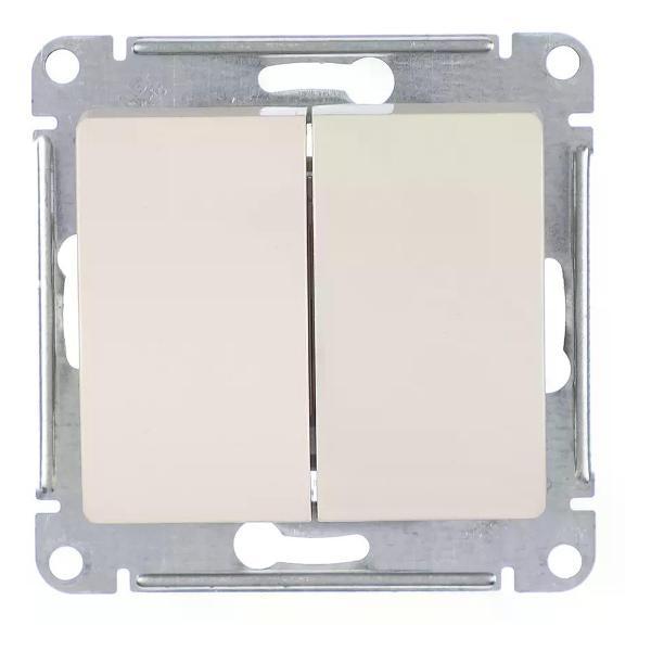 Изображение товара Выключатель механический Schneider Electric Выключатель двухклавишный