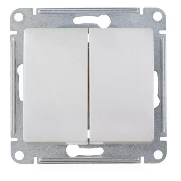 Изображение товара Выключатель механический Schneider Electric Выключатель двухклавишный