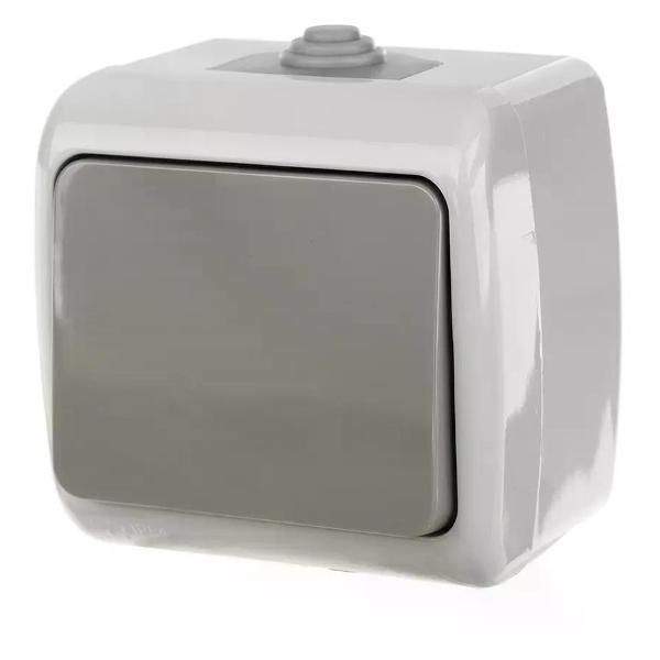 Изображение товара Выключатель механический EKF Выключатель одноклавишный накладной