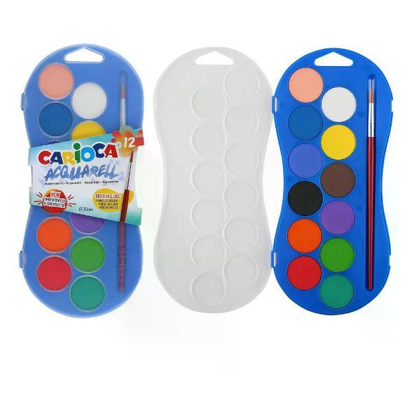 Изображение товара Краска штемпельная Луч Краски акварельные для рисования