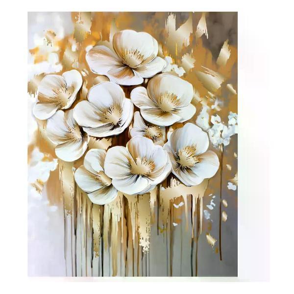 Изображение товара Картина, раскраска по номерам NO NAME Картина по номерам на холсте цветы