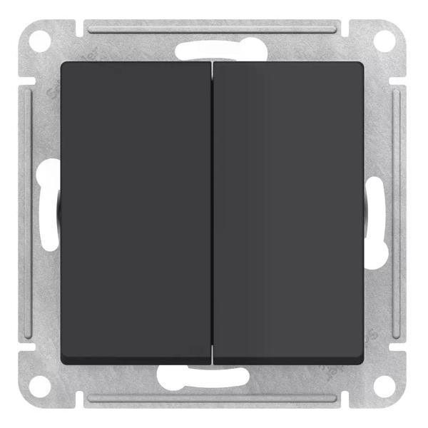 Изображение товара Выключатель механический Schneider Electric Выключатель двухклавишный