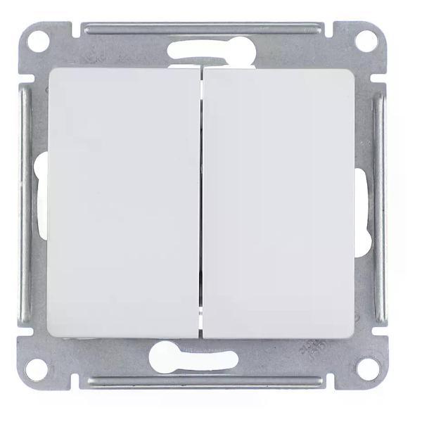 Изображение товара Выключатель механический Schneider Electric Выключатель двухклавишный