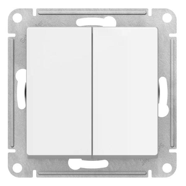 Изображение товара Выключатель механический Schneider Electric Выключатель двухклавишный