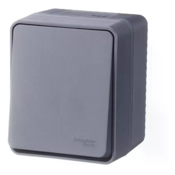 Изображение товара Выключатель механический Schneider Electric Выключатель одноклавишный накладной