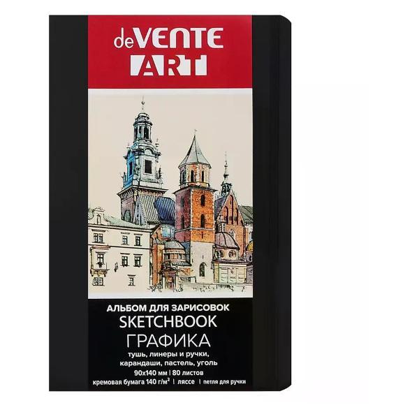 Изображение товара Наклейка для творчества Феникс Блокнот для рисования скетчбук А6 80 л