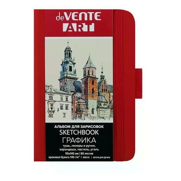 Изображение товара Наклейка для творчества Феникс Блокнот для рисования скетчбук А6 80 л