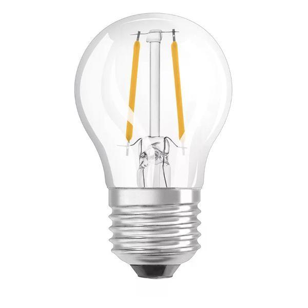 Изображение товара Умная лампочка Osram Светодиодная лампа 7 Вт Е27/P филаментная дневной свет