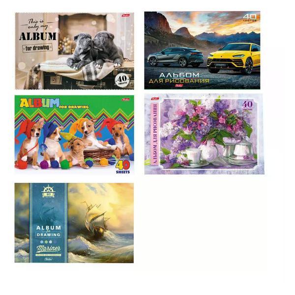 Изображение товара Наклейка для творчества Феникс Альбом для рисования А4 40 листов