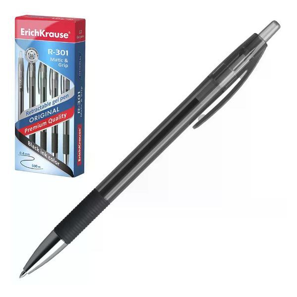 Изображение товара Ручка для письма NO NAME Гелевая ручка черная автоматическая Изображение товара Ручка для письма NO NAME Гелевая ручка черная автоматическая