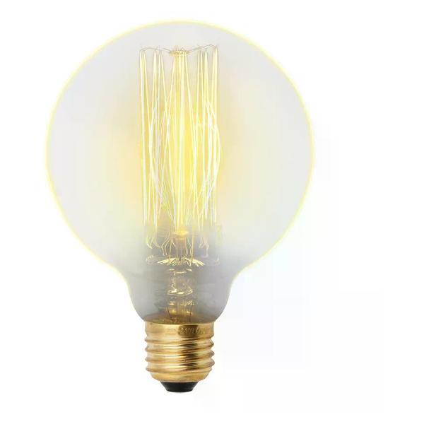 Изображение товара Умная лампочка Uniel Лампа накаливания Винтаж 60 Вт Е27/G80 золотая