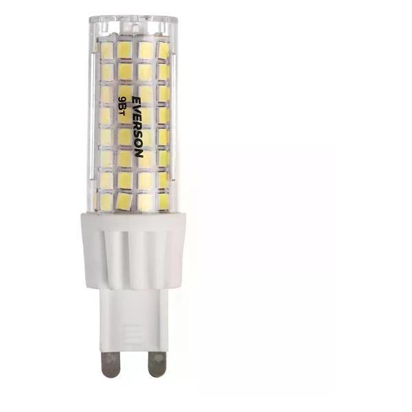 Изображение товара Умная лампочка EVERSON Светодиодная лампа 9 Вт G9 холодный свет