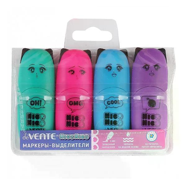 Изображение товара Маркер Hatber Набор перманентных маркеров 4 шт 1-5 мм Изображение товара Маркер Hatber Набор перманентных маркеров 4 шт 1-5 мм