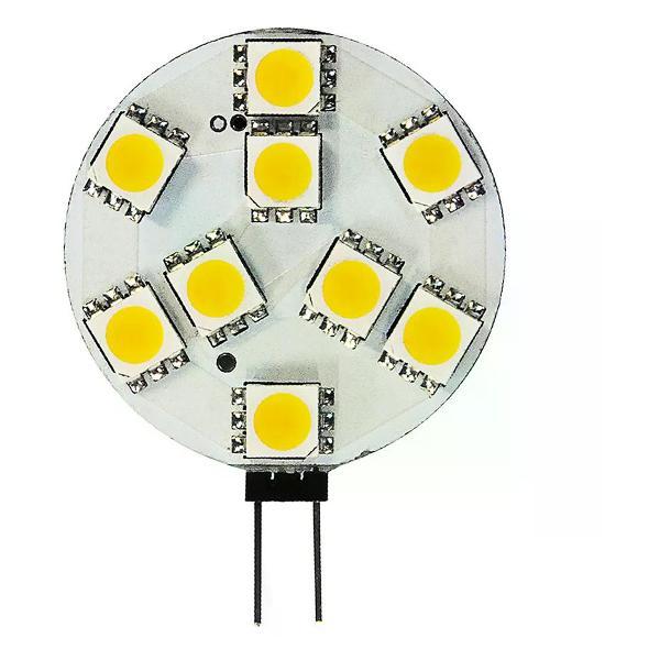 Изображение товара Умная лампочка NO NAME Светодиодная лампа круг 3 Вт G4 12 В дневной свет