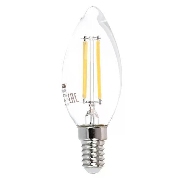 Изображение товара Умная лампочка EVERSON Светодиодная лампа 7 Вт Е14/B филаментная теплый свет