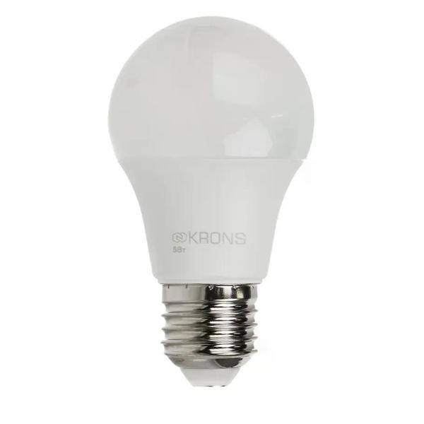 Изображение товара Умная лампочка KRONS Светодиодная лампа 5 Вт Е27/А теплый