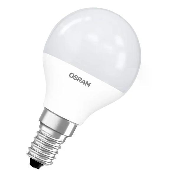 Изображение товара Умная лампочка Osram Светодиодная лампа Value 7,5/10 Вт Е14/P теплый свет