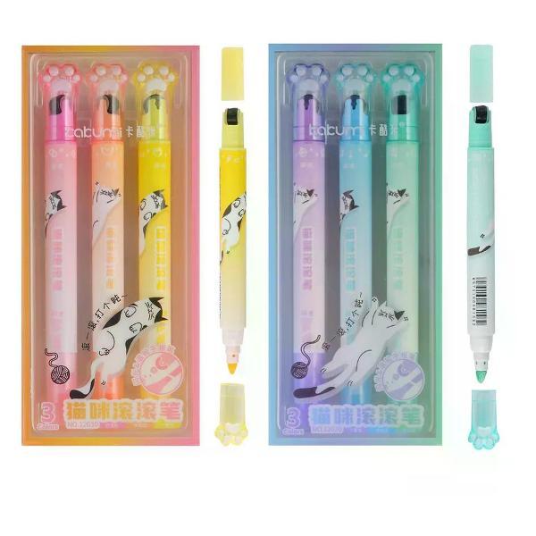 Изображение товара Маркер Hatber Набор перманентных маркеров 3 шт 1-4 мм