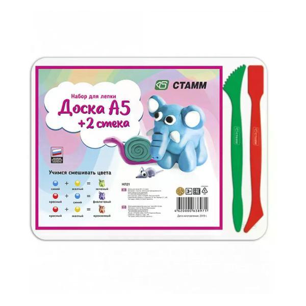 Изображение товара Набор для лепки Луч Доска для лепки