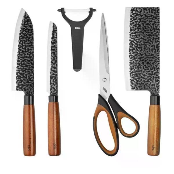 Изображение товара Нож кухонный Lara LR05-11 LARA Набор ножей 5 предметов