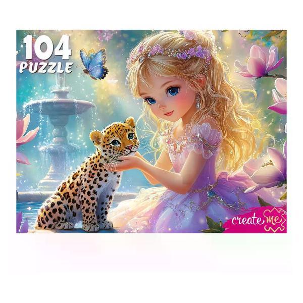 Изображение товара Пазл Рыжий кот Пазлы для детей 104 элемента