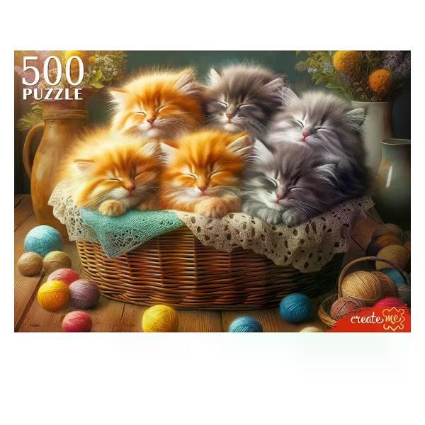 Изображение товара Пазл Рыжий кот Пазлы 500 элементов