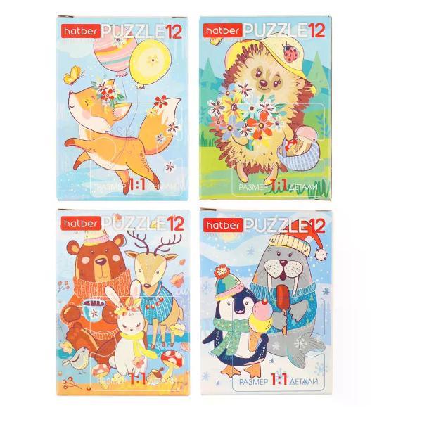 Изображение товара Пазл Hatber Пазлы для детей 3 лет