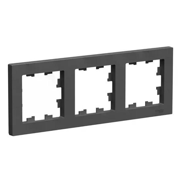 Изображение товара Рамка для выключателя Schneider Electric Рамка для розеток и выключателей 3 поста