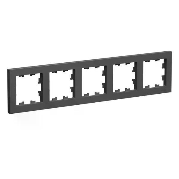 Изображение товара Рамка для выключателя Schneider Electric Рамка для розеток и выключателей 5 постов