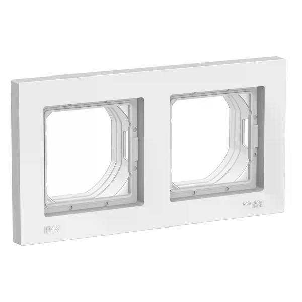 Изображение товара Рамка для выключателя Schneider Electric Рамка для розеток и выключателей 2 поста