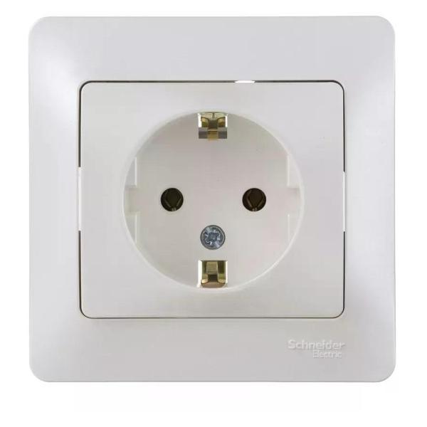 Изображение товара Умная розетка Schneider Electric Розетка с заземлением