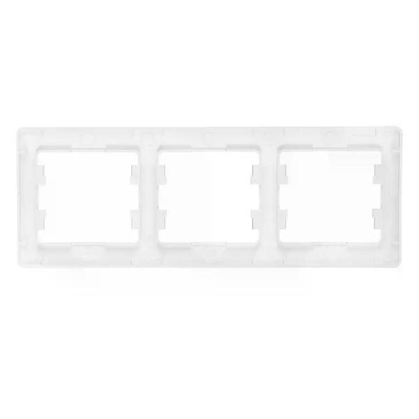 Изображение товара Рамка для выключателя Schneider Electric Рамка для розеток и выключателей 3 поста