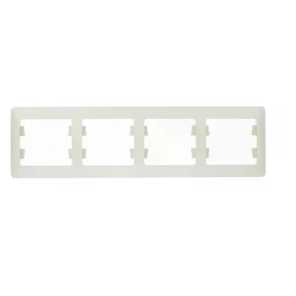 Изображение товара Рамка для выключателя Schneider Electric Рамка для розеток и выключателей 4 поста