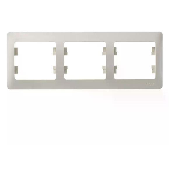 Изображение товара Рамка для выключателя Schneider Electric Рамка для розеток и выключателей 3 поста