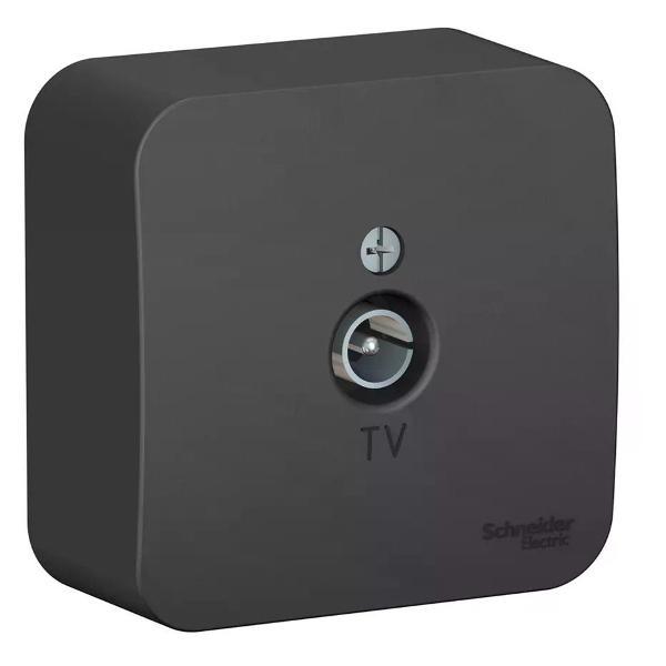 Изображение товара Умная розетка Schneider Electric Розетка телевизионная накладная