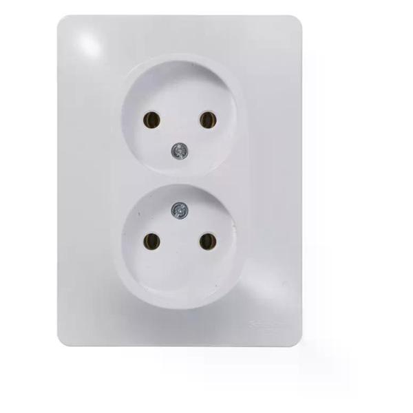 Изображение товара Умная розетка Schneider Electric Розетка двойная