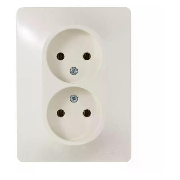 Изображение товара Умная розетка Schneider Electric Розетка двойная